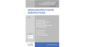 Die Studie zum Urheberrecht ist in der Schriftenreihe „Ordnungspolitische Perspektiven“ des Düsseldorf Institute of Competition Economics erschienen. Sie ist vom Bundesministerium für Bildung und Forschung in Auftrag gegeben worden.